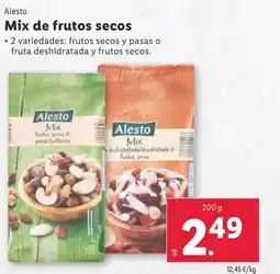 Lidl ALESTO Mix de frutos secos oferta