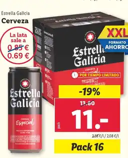 Lidl ESTRELLA GALICIA Cerveza oferta