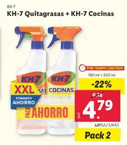 Lidl KH-7 Quitagrasas + KH-7 Cocinas oferta