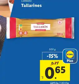 Lidl COMBINO Tallarines oferta