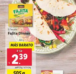 Lidl EL TEQUITO Fajita Dinner oferta