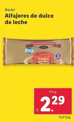 Lidl MARIBEL Alfajores de dulce de leche oferta