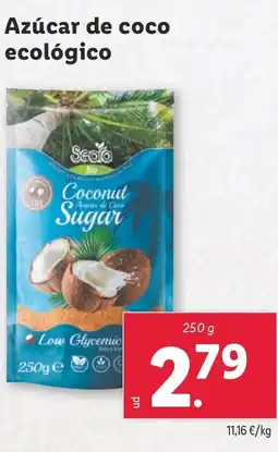 Lidl Azúcar de coco ecológico oferta
