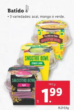 Lidl Batido oferta