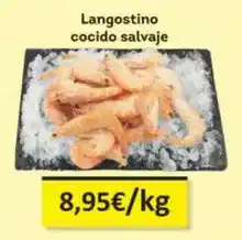 Economy Cash Salvaje - langostino cocido oferta