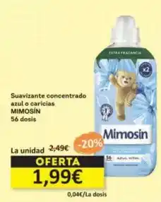 Economy Cash Caricias - suavizante concentrado azul o oferta