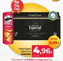 Spar La Palma Dorada - cerveza especial oferta