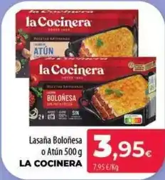 Spar La Palma La cocinera - lasaña boloñesa o atun oferta