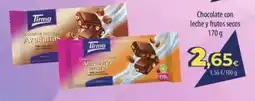 Spar La Palma Tirma - chocolate con leche y frutos secos oferta