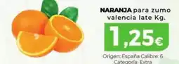 Spar La Palma Valencia - naranja oferta