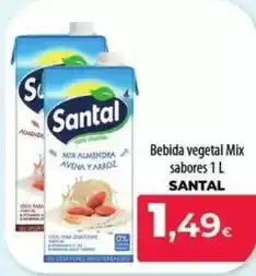 Spar La Palma Santal - bebida vegetal mix sabores oferta