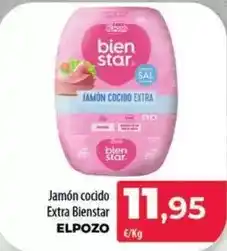 Spar La Palma Elpozo - jamón cocido extra bienstar oferta