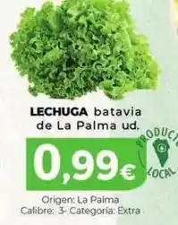 Spar La Palma Palma - lechuga batavia de la oferta