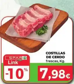 Spar La Palma Spar - costillas de cerdo oferta
