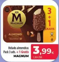 Spar La Palma Magnum - helado almendras oferta