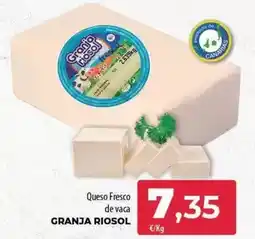 SPAR Lanzarote Granja riosol - queso fresco de vaca oferta