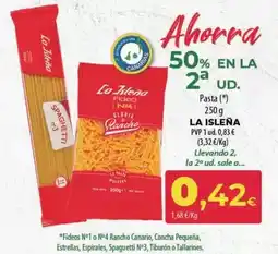 SPAR Lanzarote La isleña - pasta oferta