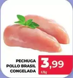 Spar La Palma Pechuga pollo brasil congelada oferta