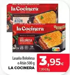 SPAR Lanzarote La cocinera - lasana bolonesa o atun oferta