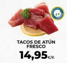 SPAR Lanzarote Tacos de atun fresco oferta