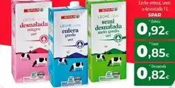 SPAR Lanzarote Spar - leche entera, semi o desnatada oferta