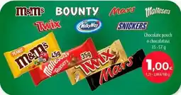 SPAR Lanzarote Mars - chocolate pouch o chocolatina oferta