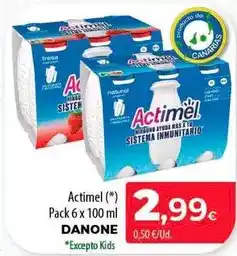 SPAR Lanzarote Danone - actimel oferta
