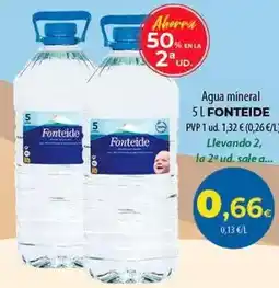 SPAR Lanzarote Fonteide - agua mineral oferta