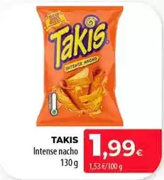 SPAR Lanzarote Takis - intense nacho oferta