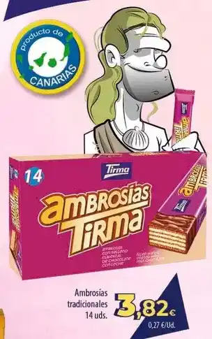 SPAR Lanzarote Tirma - ambrosias tradicionales oferta