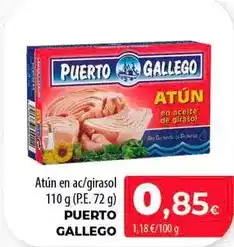 SPAR Lanzarote Puerto gallego - atun en ac/girasol oferta