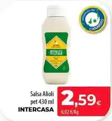 SPAR Lanzarote Intercasa - salsa alioli pet oferta