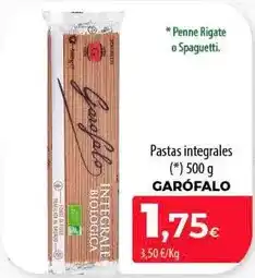 SPAR Lanzarote Garofalo - pastas integrales oferta