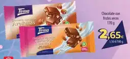 SPAR Lanzarote Tirma - chocolate con frutos secos oferta