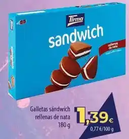 SPAR Lanzarote Tirma - sandwich rellenas de nata oferta