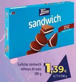 SPAR Lanzarote Tirma - sandwich rellenas de nata oferta