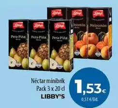 SPAR Lanzarote Libby's - néctar minibrik oferta