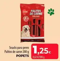 SPAR Lanzarote Snacks para perro palitos de carne oferta