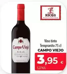 SPAR Lanzarote Campo viejo - vino tinto tempranito oferta