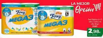 SPAR Lanzarote Foxy - papel higienico mega/ mix mix oferta