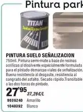 Optimus Pintura suelo señalizacion oferta