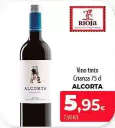 SPAR Lanzarote Alcorta - vino tinto crianza oferta