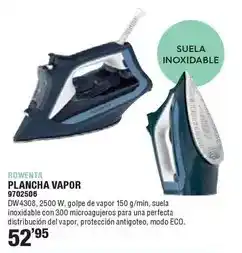 Optimus Rowenta - plancha vapor oferta