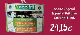 Comerco Cash & Carry Capifrit - aceite vegetal especial frituras oferta
