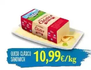 Comerco Cash & Carry Queso clasico sandwich oferta