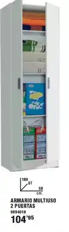 Optimus Armario multiuso 2 puertas oferta