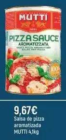 Comerco Cash & Carry Mutti - salsa de pizza aromatizada oferta