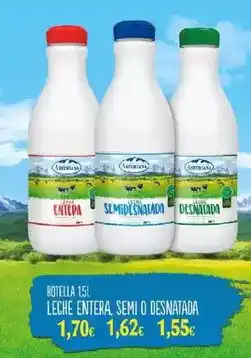 Comerco Cash & Carry Asturiana - botella leche entera, semi o desnatada oferta