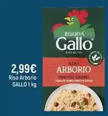 Comerco Cash & Carry Gallo - riso arborio oferta