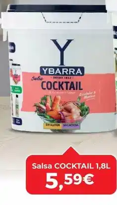Comerco Cash & Carry Ybarra - salsa cocktail 1,8l oferta